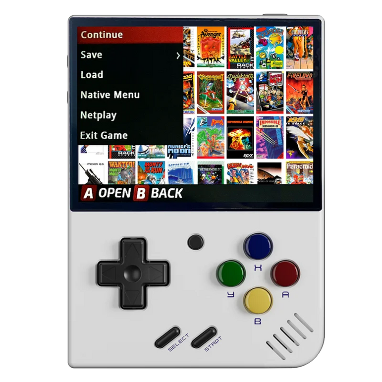 Miyoo Mini Plus Retro Handheld Console, 3.5'' IPS Screen, Linux Open Source Gaming Device