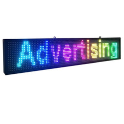 Programmable LED Board RGB Full Color Sign 1000 x190x55mm LED Sign Display with High Perfect Resolution and New SMD Technology