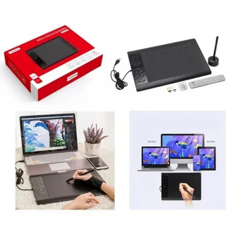 Tomato Digitizer Table with Natural Experience Pen 11,6 With Pressure Sensitivity