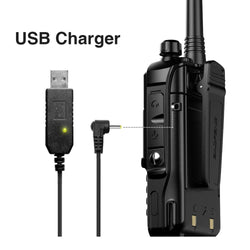 1/2PCS BaoFeng UV-S9 PLUS Waterproof Walkie Talkie 10W Powerful CB Radio Long Range Portable Two Way Radio for hunting travel