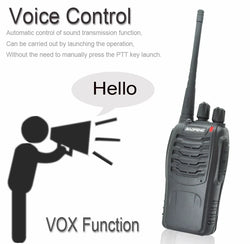 4PCS Original Baofeng BF888S Walkie Talkie 5W BF-888S 5KM UHF 400-470MHZ Transceiver Portable Two Way Radio BF 888S Intercom