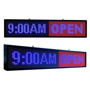 Programmable LED Board RGB Full Color Sign 1000 x190x55mm LED Sign Display with High Perfect Resolution and New SMD Technology
