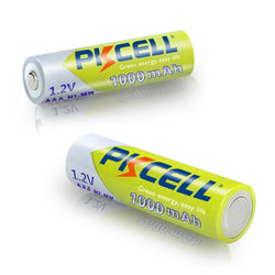 16pcs/Lot PKCELL AAA 1.2V 1000mAh Rechargeable Batteries Ni-mh 3A 1000circle times flashlight toys remote control  lamp battery