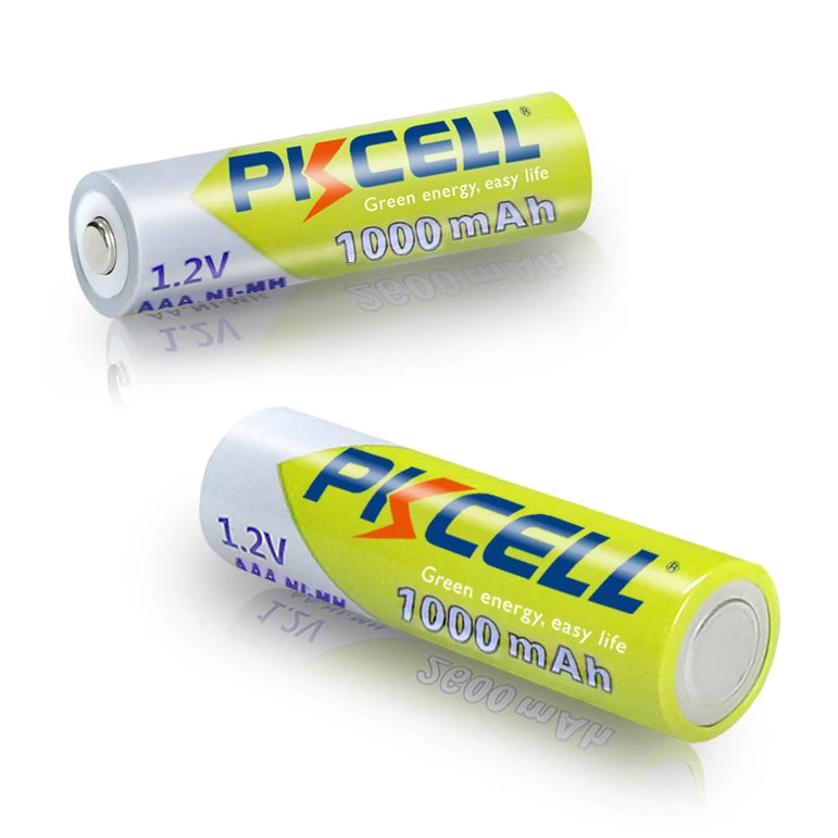 16pcs/Lot PKCELL AAA 1.2V 1000mAh Rechargeable Batteries Ni-mh 3A 1000circle times flashlight toys remote control  lamp battery