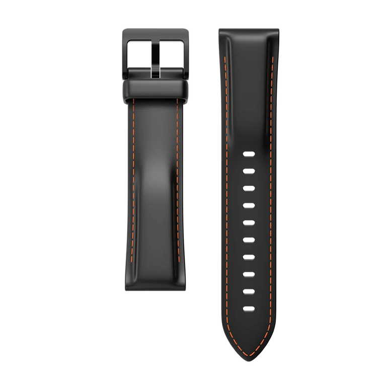 22mm Original Black Silicone Strap for TicWatch Pro 3 Replacement Strap TicWatch Official