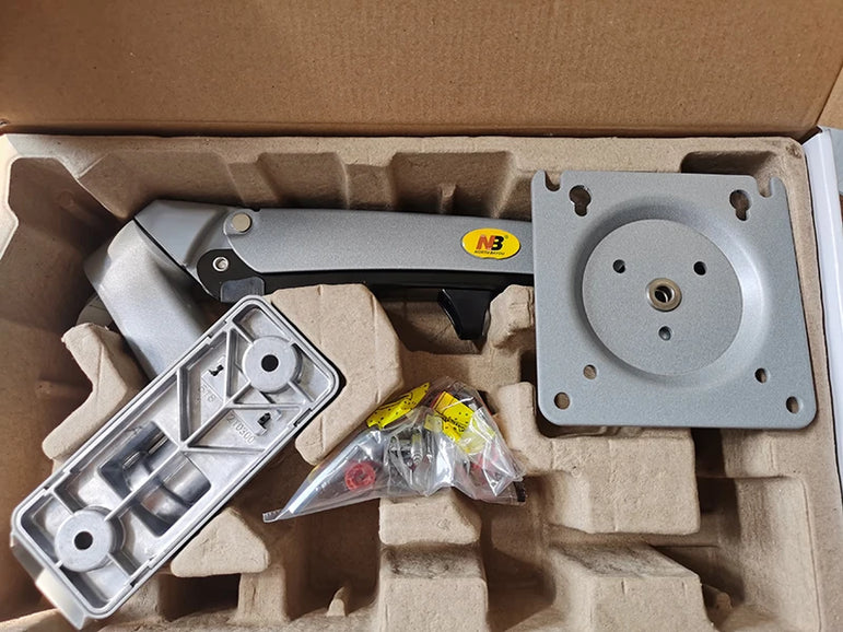 New NB F150 Gas Spring 24-35 inch LED TV Wall Mount Monitor Holder Ergonomic Mount Arm Max. VESA 100*100mm Loading 3-12kgs