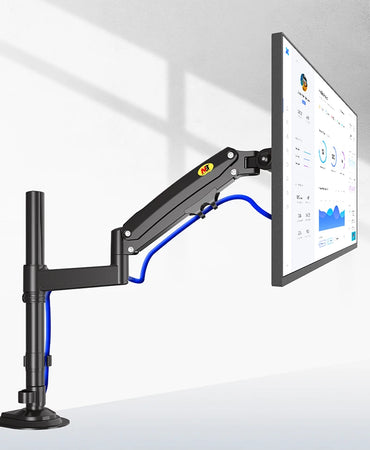 NEW NB H100 Gas Spring 22-35" LCD LED Monitor Holder Arm Full Motion Desktop Monitor TV Mount Bracket Load 2-12 kgs
