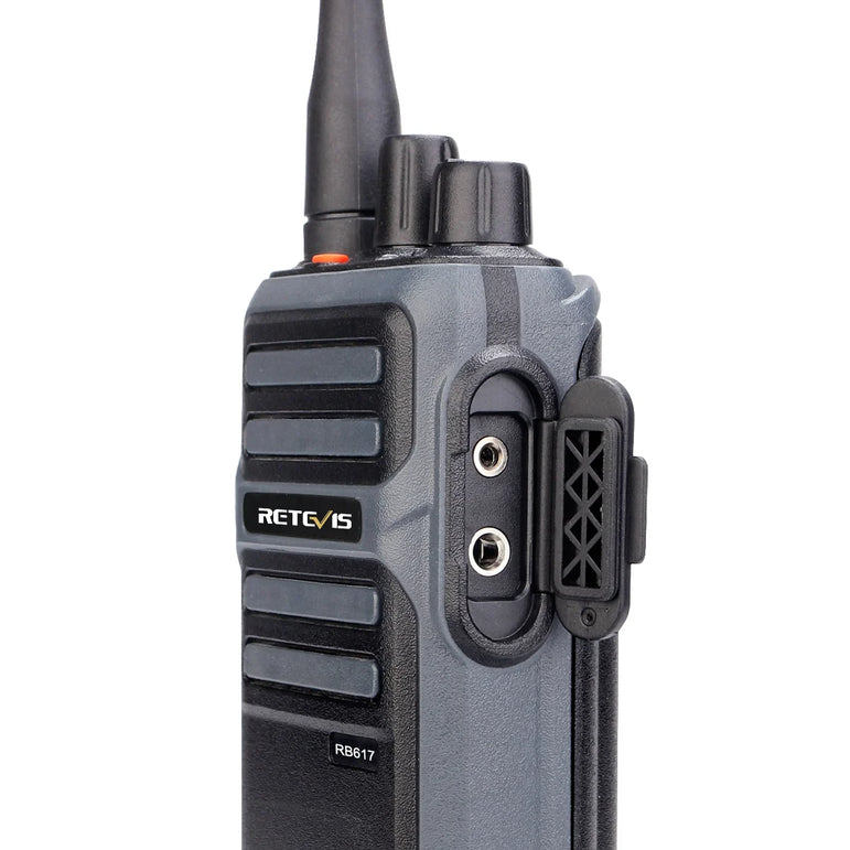RETEVIS Walkie Talkie PMR RB617 Two-way Radio ht Communicator RB17 PTT Walkie-Talkies 2 pcs 4400mAh for Hunting Hotel Restaurant