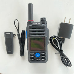 Earphones Desktop Charger 4G Gps Zello Walkie Talkie Long Range Mobile Ham POC Radio Amateur Android Walkie Talkie 50km 100 km