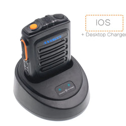 Wireless PTT Bluetooth Handsfree Speaker B01 Microphone for POC Android Network Radio Walkie Talkie Phone Work With Zello PTT