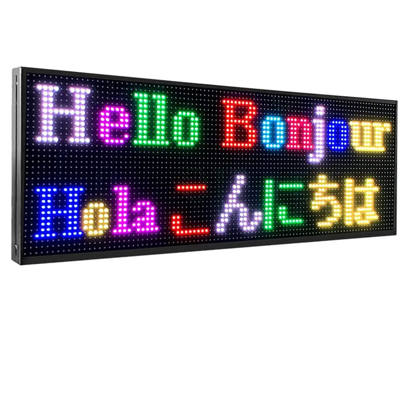 P10 Outdoor WIFI Led Panel Full Color Led Sign 39