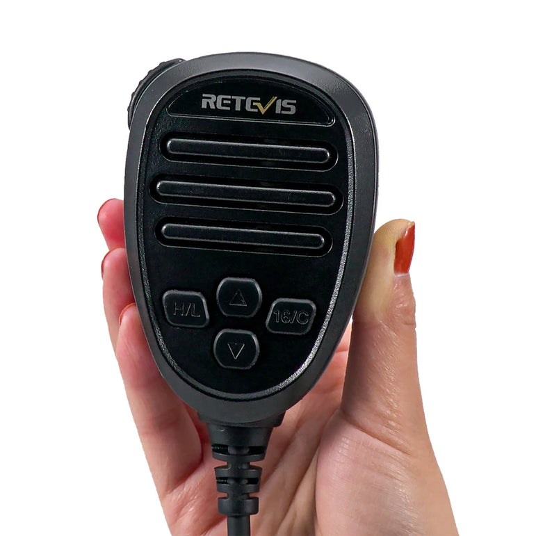 Retevis RA27 VHF Marine Radio Transceiver 25W IP67 Waterproof GPS NOAA Fixed-Mount Class D DSC Marine Transceiver (USA/INT/CAN)