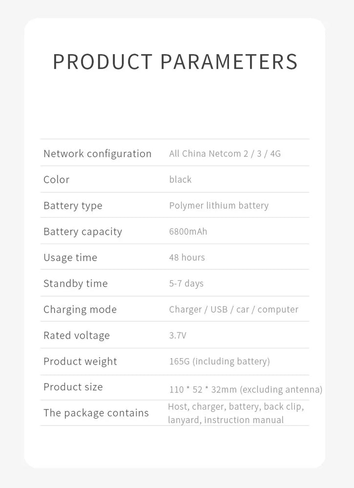 Earphones Desktop Charger 4G Gps Zello Walkie Talkie Long Range Mobile Ham POC Radio Amateur Android Walkie Talkie 50km 100 km