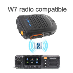 Wireless PTT Bluetooth Handsfree Speaker B01 Microphone for POC Android Network Radio Walkie Talkie Phone Work With Zello PTT