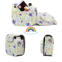 Fujifilm Instax Mini Camera Case Bag PU Leather Cover with Shoulder Strap For Instax Mini 9 Mini 8 Mini 11 Instant Film Cameras