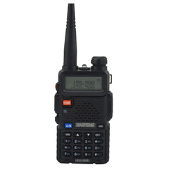 Baofeng Walkie Talkie UV-5R Dualband Two Way Radio VHF/UHF 136-174MHz & 400-520MHz FM Portable Transceiver with Earpiece