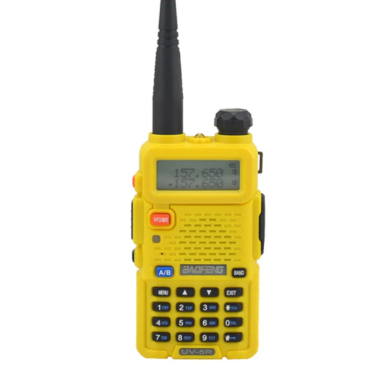 Baofeng Walkie Talkie UV-5R Dualband Two Way Radio VHF/UHF 136-174MHz & 400-520MHz FM Portable Transceiver with Earpiece