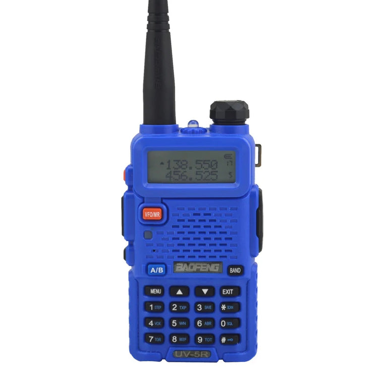 Baofeng Walkie Talkie UV-5R Dualband Two Way Radio VHF/UHF 136-174MHz & 400-520MHz FM Portable Transceiver with Earpiece