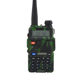 Baofeng Walkie Talkie UV-5R Dualband Two Way Radio VHF/UHF 136-174MHz & 400-520MHz FM Portable Transceiver with Earpiece
