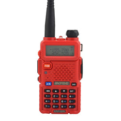 Baofeng Walkie Talkie UV-5R Dualband Two Way Radio VHF/UHF 136-174MHz & 400-520MHz FM Portable Transceiver with Earpiece