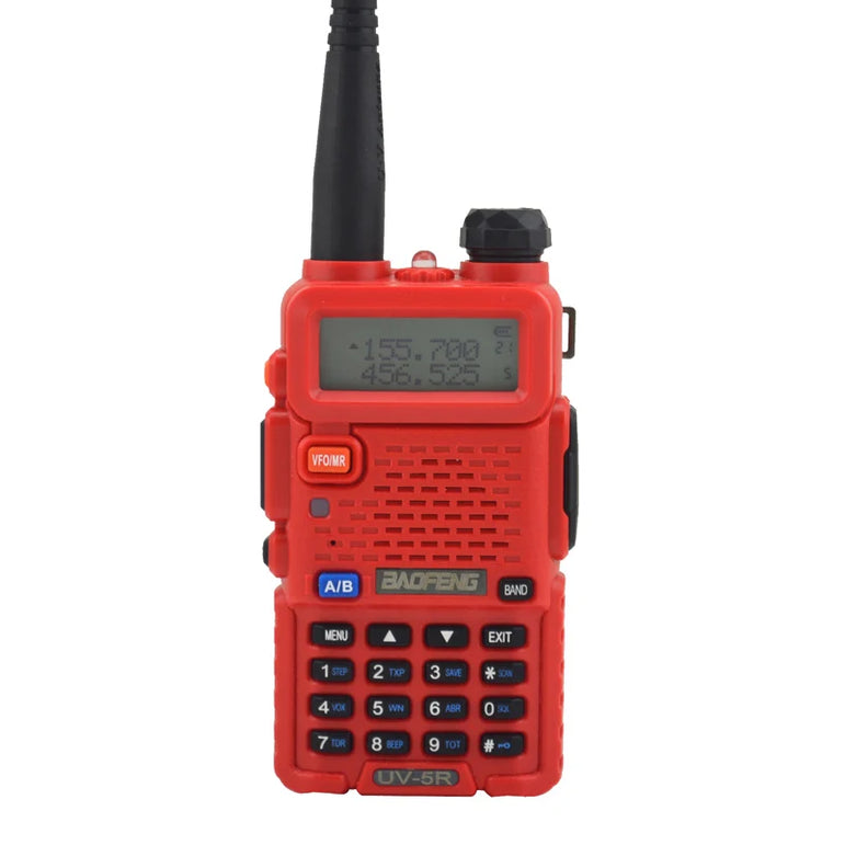 Baofeng Walkie Talkie UV-5R Dualband Two Way Radio VHF/UHF 136-174MHz & 400-520MHz FM Portable Transceiver with Earpiece
