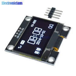 1.3 Inch 1.3" White OLED LCD 4PIN Display Module IIC I2C Interface 128x64 for Arduino