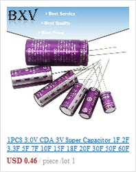 10PCS 275VAC Capacitor X2 Series 0.01UF ~ 2.2UF Polypropylene Film Capacitor New 10nf 100nf 150nf 200nf 680nf 470nf 1UF