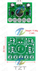 TZT 3V-5.5V Voice Activated Control Lamp LED Melody Light Module DIY Electronic Funny Kit Production Suite Learning Board
