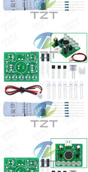 TZT 3V-5.5V Voice Activated Control Lamp LED Melody Light Module DIY Electronic Funny Kit Production Suite Learning Board