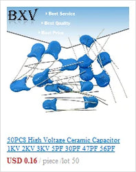 10PCS 275VAC Capacitor X2 Series 0.01UF ~ 2.2UF Polypropylene Film Capacitor New 10nf 100nf 150nf 200nf 680nf 470nf 1UF