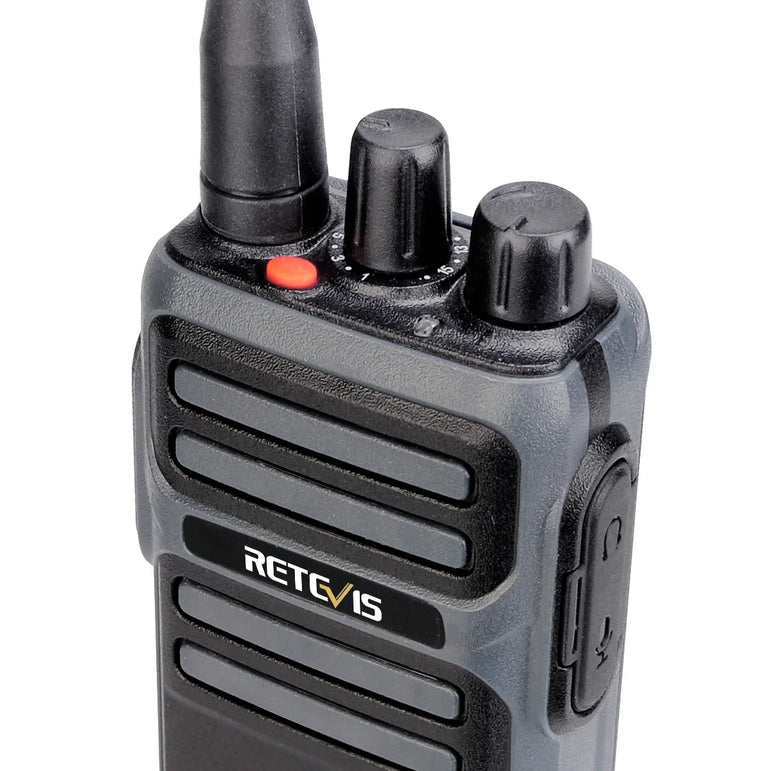 RETEVIS Walkie Talkie PMR RB617 Two-way Radio ht Communicator RB17 PTT Walkie-Talkies 2 pcs 4400mAh for Hunting Hotel Restaurant