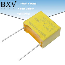 10PCS 275VAC Capacitor X2 Series 0.01UF ~ 2.2UF Polypropylene Film Capacitor New 10nf 100nf 150nf 200nf 680nf 470nf 1UF