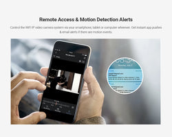 ANNKE 3MP WiFi Video Surveillance System 5MP NVR 4X 3MP Ip Camera Audio Recording Security Cameras AI Detection CCTV Cameras Kit