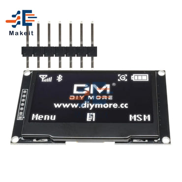 2.42 inch 2.42" OLED Display Module 128x64 LCD HD Display Screen Board Module IC I2C SPI Serial SSD1309 for Arduino C51 STM32