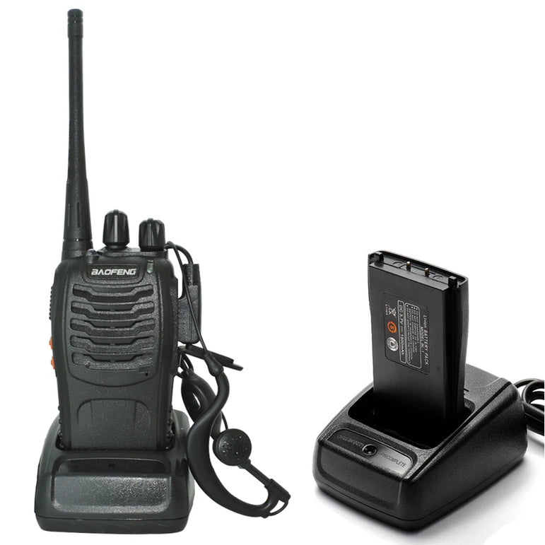 4PCS Original Baofeng BF888S Walkie Talkie 5W BF-888S 5KM UHF 400-470MHZ Transceiver Portable Two Way Radio BF 888S Intercom