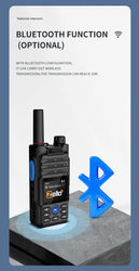 Earphones Desktop Charger 4G Gps Zello Walkie Talkie Long Range Mobile Ham POC Radio Amateur Android Walkie Talkie 50km 100 km