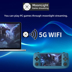 Anbernic RG503 Retro Handheld Video Game Console 4.95-inch OLED Screen Linux System Portable Game Player RK3566 Bluetooth 5G Wif