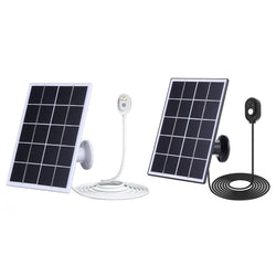 10W 5V Camera Solar Panel Charger Waterproof Security Camera Solar Panel with 3M Cable For Arlo Ultra/Ultra 2/Pro 5S/Pro 4/Pro 3