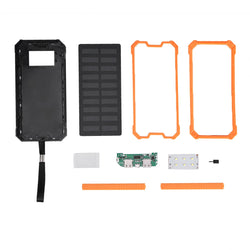 Mobile Power Bank Solar Power Bank Portable 20000mAh Fast Charging Dual USB Polar Mobile Power Bank Case DIY Kit Power Bank Case