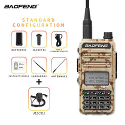 Baofeng RD-K5 Ham Walkie Talkie High Gain Antenna Encryption Anti-interference Air Band 108-136 Mhz 5-10KM Uhf Vhf Two Way Radio
