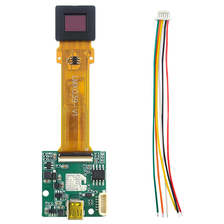 0.39 Inch OLED Display Viewfinder for FPV Drone Aerial Photography 1024*768 Micro AV HDMI Thermal Imaging Night Vision Device