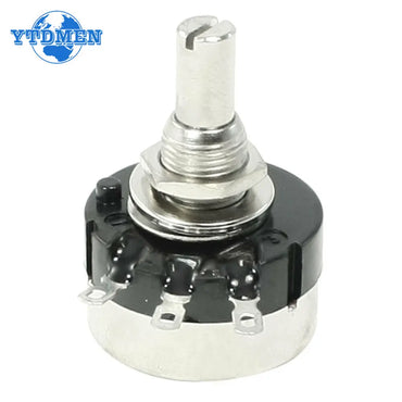 1set 2W Potentiometer Knob Kit RV24YN20S B103 B104 B502 B504 5K 10K 100K 500K+ MF-A03 Knob 6mm with Scale Plate Sheet