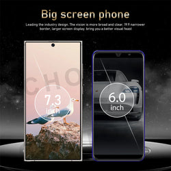 SMS 24 Ultra High-end Mobile Phone 16GB+1TB Cellphone 7800mAh Global Version HD Cell Phone 5G Dual SIM Smartphone Face Unlocked