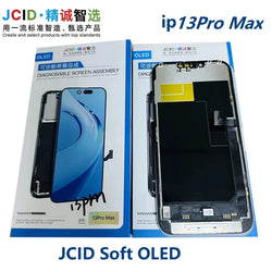 JCID OLED Screen Diagnosable Assembly NEW Soft Hard FHD Touch Display Pantalla For iphone 12 13 15 16 Without IC Removal No Pop