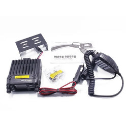 QYT KT-8900D With Data Line  25-Watt Walkie Talkie Dual Band VHF/UHF 136-174/400-480MHz Quad Watch Car MINI Mobile Radio
