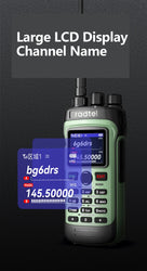 Radtel RT-330 10W Gps Bluetooth App Programming Amateur Radio Power Full Band 136-520MHz TX RX Aviation Frequency  Receive NOAA