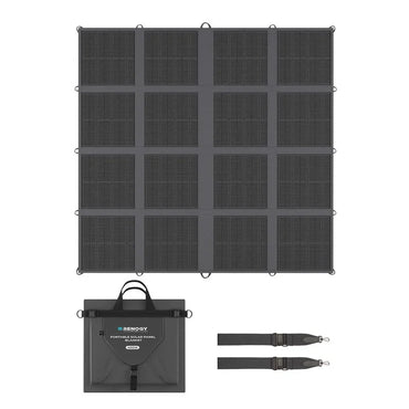 Renogy N-Type 400Watt Portable Solar Blanket Foldable Solar Panel, 25% High Efficiency, Lightweight Solar Generator