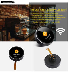 OLED ESP32 S3 LVGL Ar-duino 1.5 Inch 466*466 Circular Knob Rotary Switch Round Touch 1.5 Inch IPS OLED Display with Wifi bles