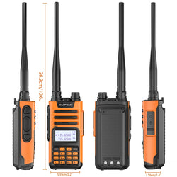 BaoFeng M-13 PRO V1 V2 High Power Multi Band Walkie Talkie Type C Charger Long Range Upgraded UV-13 PRO V1 V2 Ham Two Way Radio
