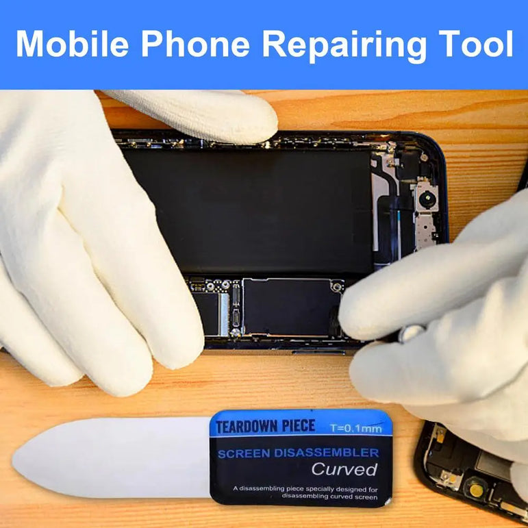 Mobile Phone Curved LCD Screen Spudger Opening Pry Card Tools Flexible Mobile Phone Disassemble Tools Screen Opener Tools